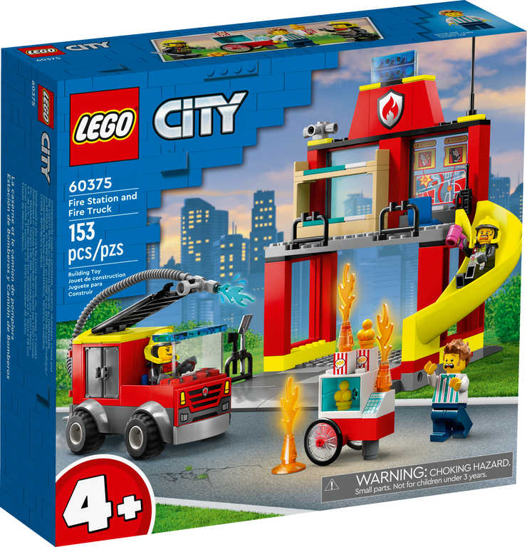 LEGO CITY Hasièská stanice a auto hasièù 60375 STAVEBNICE - zvìtšit obrázek