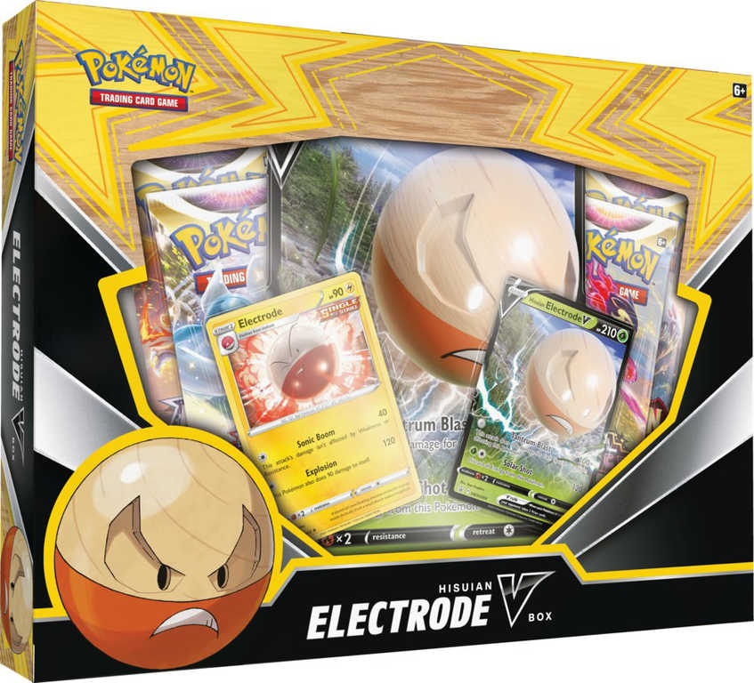 ADC Pokémon TCG: Hisuian Electrode V Box set 4x booster s doplòky - zvìtšit obrázek