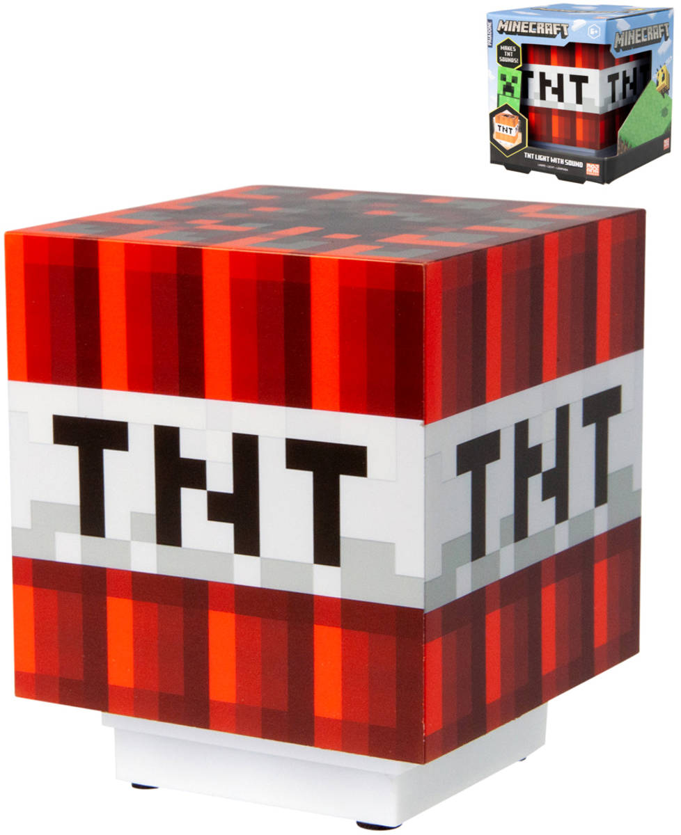 Svìtlo Minecraft TNT dekorativní lampa na baterie Svìtlo Zvuk - zvìtšit obrázek