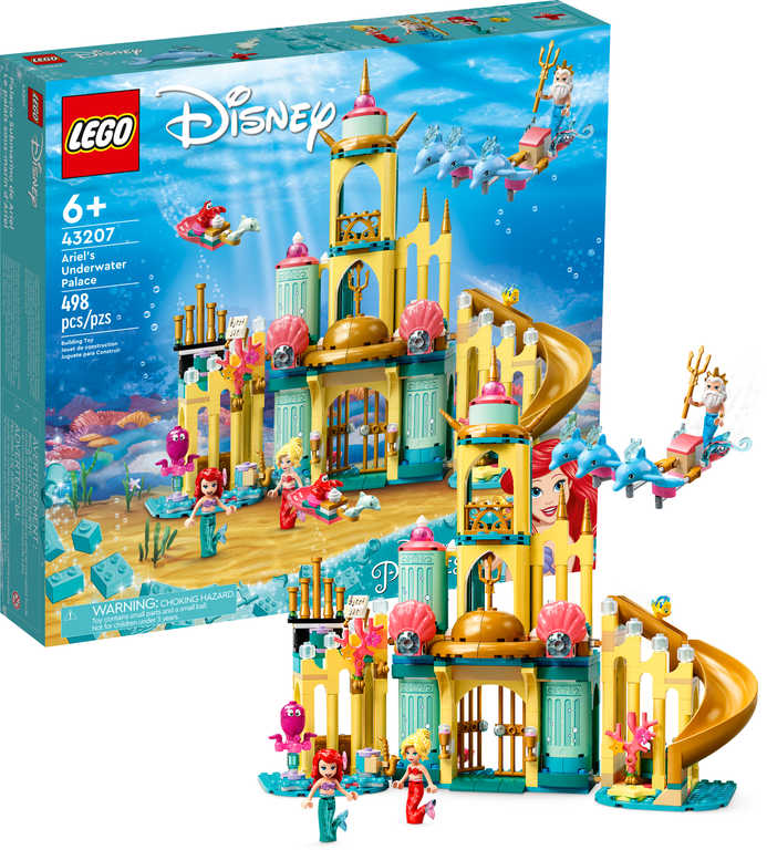 LEGO DISNEY PRINCESS Arielin podvodní palác 43207 STAVEBNICE - zvìtšit obrázek