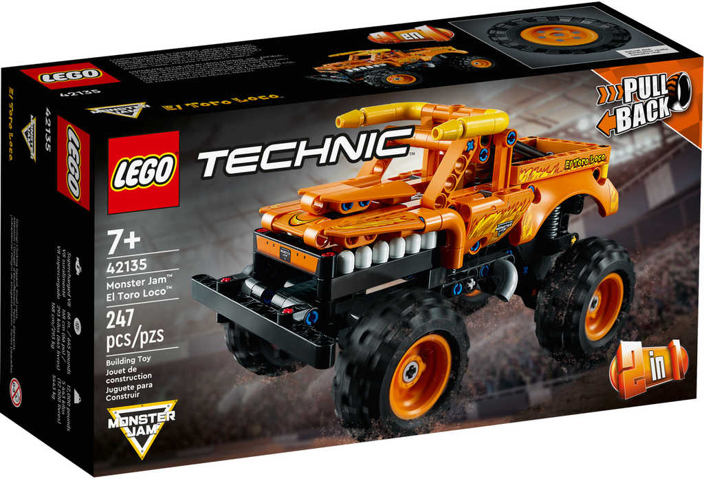 LEGO TECHNIC Auto Monster Jam El Toro Loco 2v1 42135 STAVEBNICE - zvìtšit obrázek