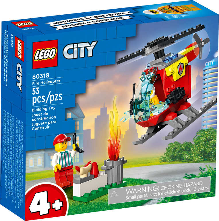 LEGO CITY Vrtulník hasièský 60318 STAVEBNICE - zvìtšit obrázek