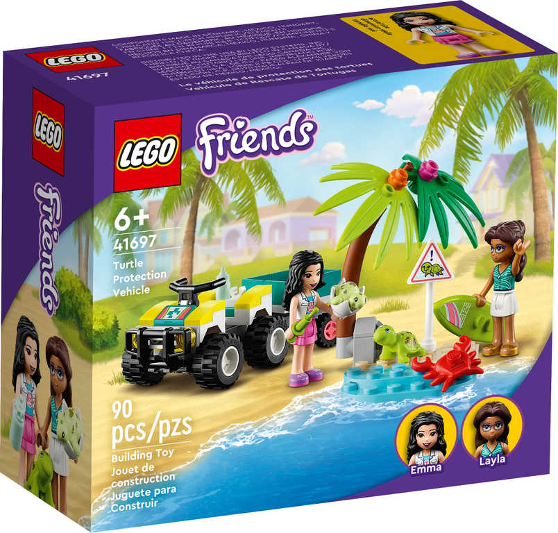 LEGO FRIENDS Auto ochráncù želv 41697 STAVEBNICE - zvìtšit obrázek