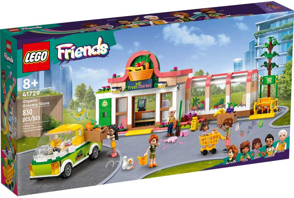 LEGO FRIENDS Obchod s biopotravinami 41729 STAVEBNICE - zvìtšit obrázek