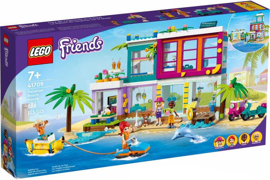 LEGO FRIENDS Prázdninový domek na pláži 41709 STAVEBNICE - zvìtšit obrázek