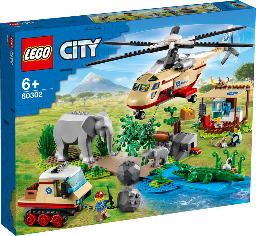 LEGO CITY Záchranná operace v divoèinì 60302 STAVEBNICE - zvìtšit obrázek
