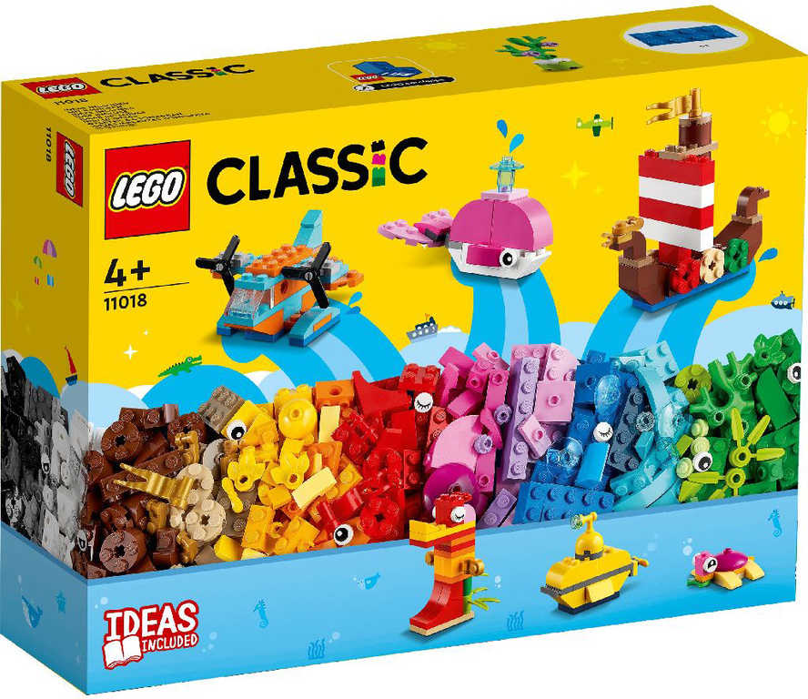 LEGO CLASSIC Kreativní zábava v oceánu 11018 STAVEBNICE - zvìtšit obrázek