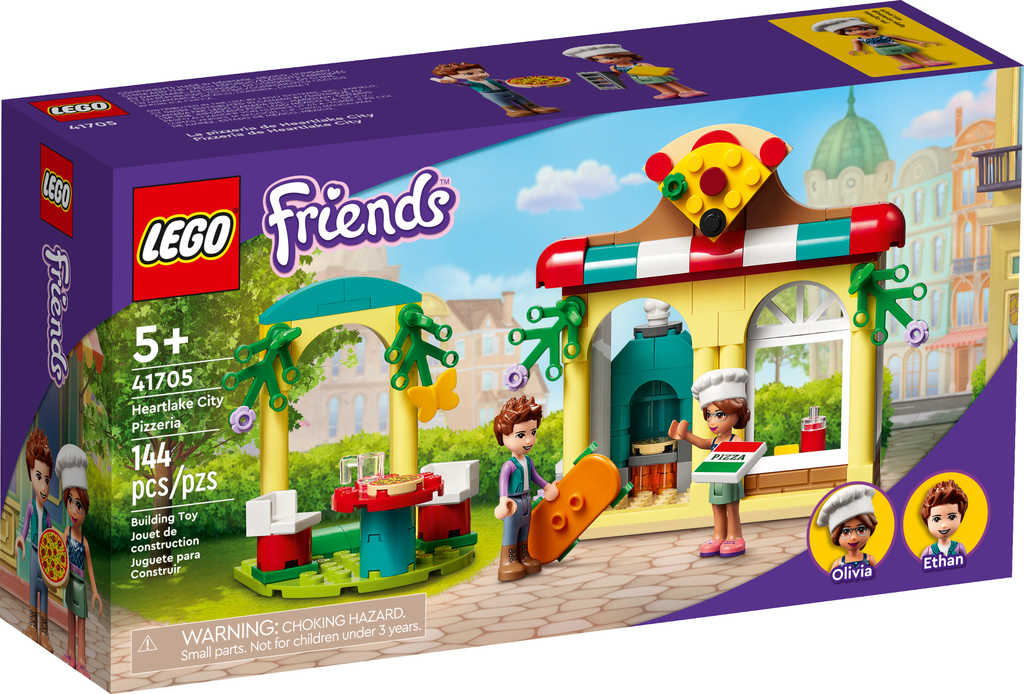 LEGO FRIENDS Pizzerie v mìsteèku Heartlake 41705 STAVEBNICE - zvìtšit obrázek