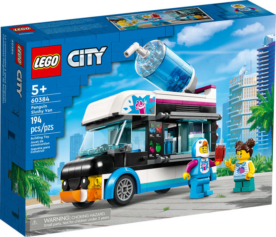 LEGO CITY Tuèòáèí dodávka s ledovou tøíští 60384 STAVEBNICE - zvìtšit obrázek