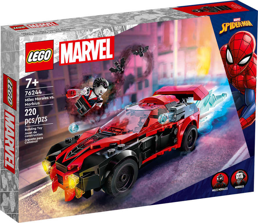 LEGO MARVEL SPIDERMAN Miles Morales vs. Morbius 76244 STAVEBNICE - zvìtšit obrázek