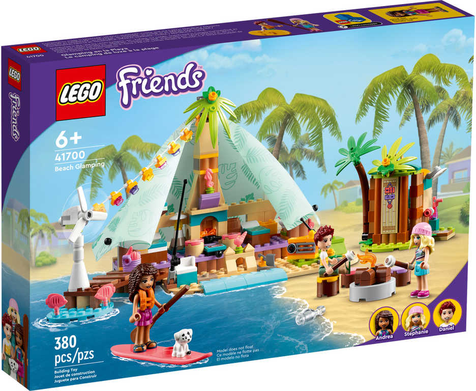 LEGO FRIENDS Luxusní kempování na pláži 41700 STAVEBNICE - zvìtšit obrázek