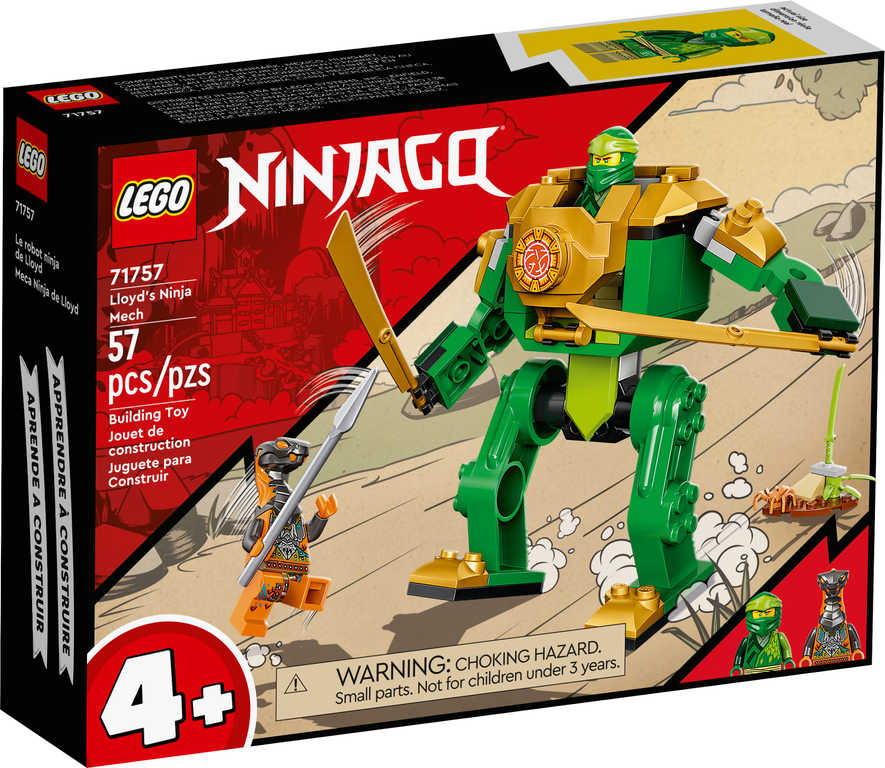 LEGO NINJAGO Lloydùv nindžovský robot 71757 STAVEBNICE - zvìtšit obrázek