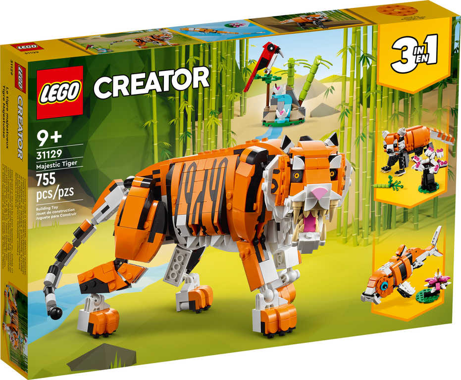 LEGO CREATOR Majestátní tygr 3v1 31129 STAVEBNICE - zvìtšit obrázek