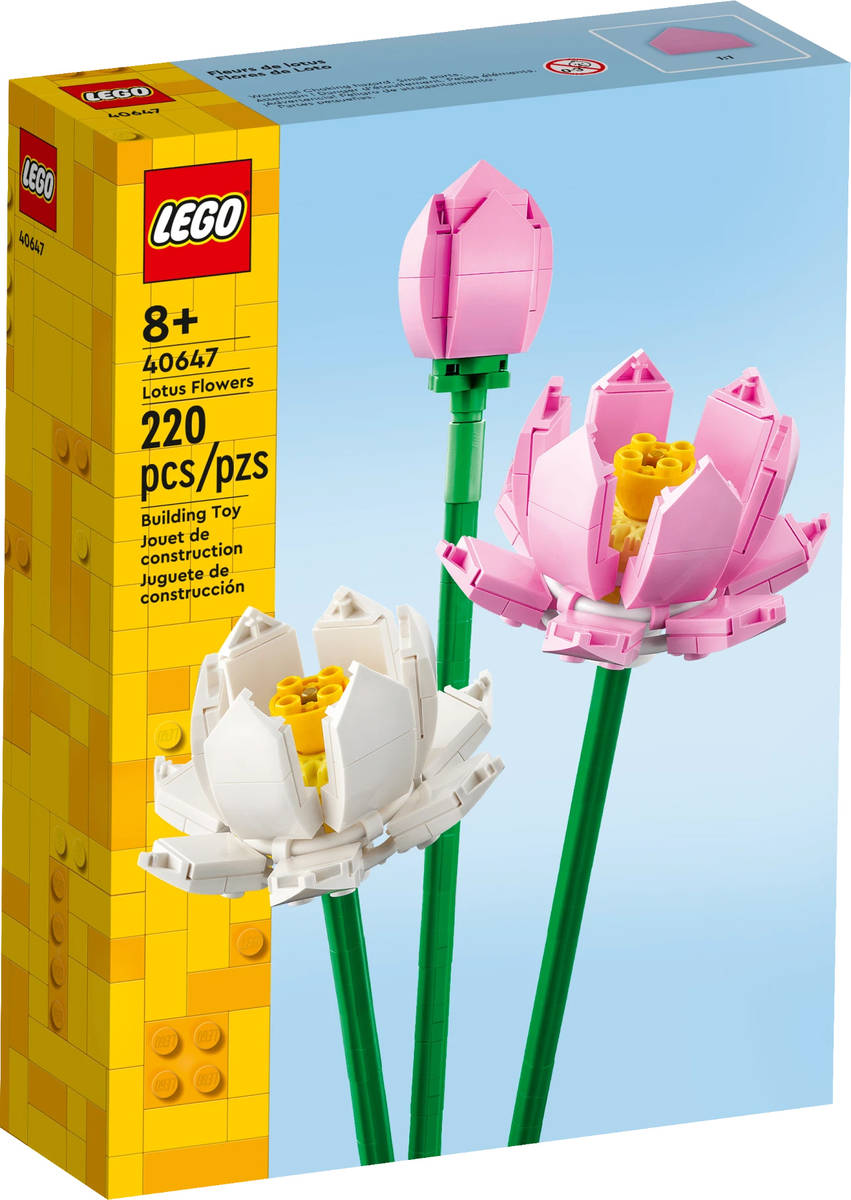 LEGO ICONS Lotosové kvìty 40647 STAVEBNICE - zvìtšit obrázek