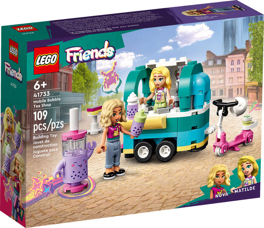 LEGO FRIENDS Pojízdná prodejna bubble tea 41733 STAVEBNICE - zvìtšit obrázek