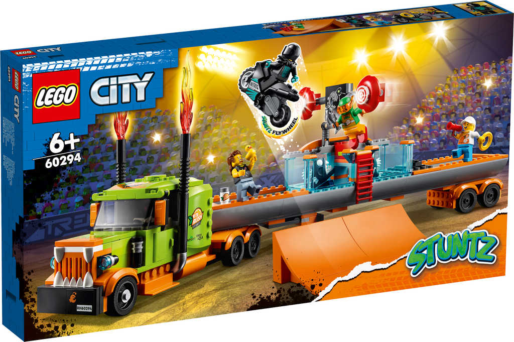 LEGO CITY Kaskadérský kamion 60294 STAVEBNICE - zvìtšit obrázek