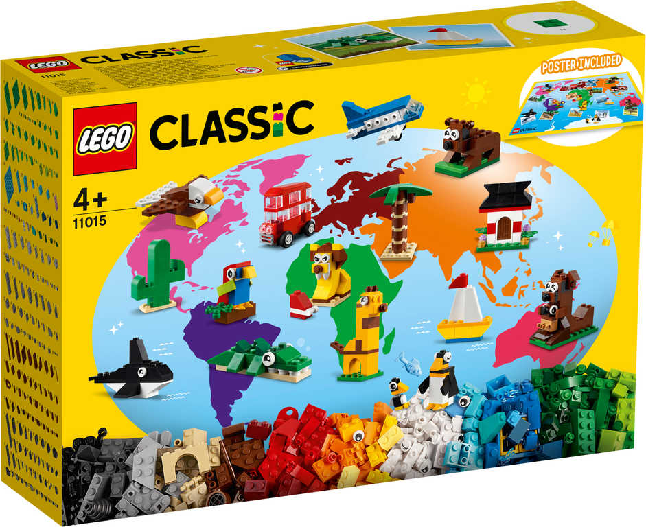 LEGO CLASSIC Cesta kolem svìta 11015 STAVEBNICE - zvìtšit obrázek