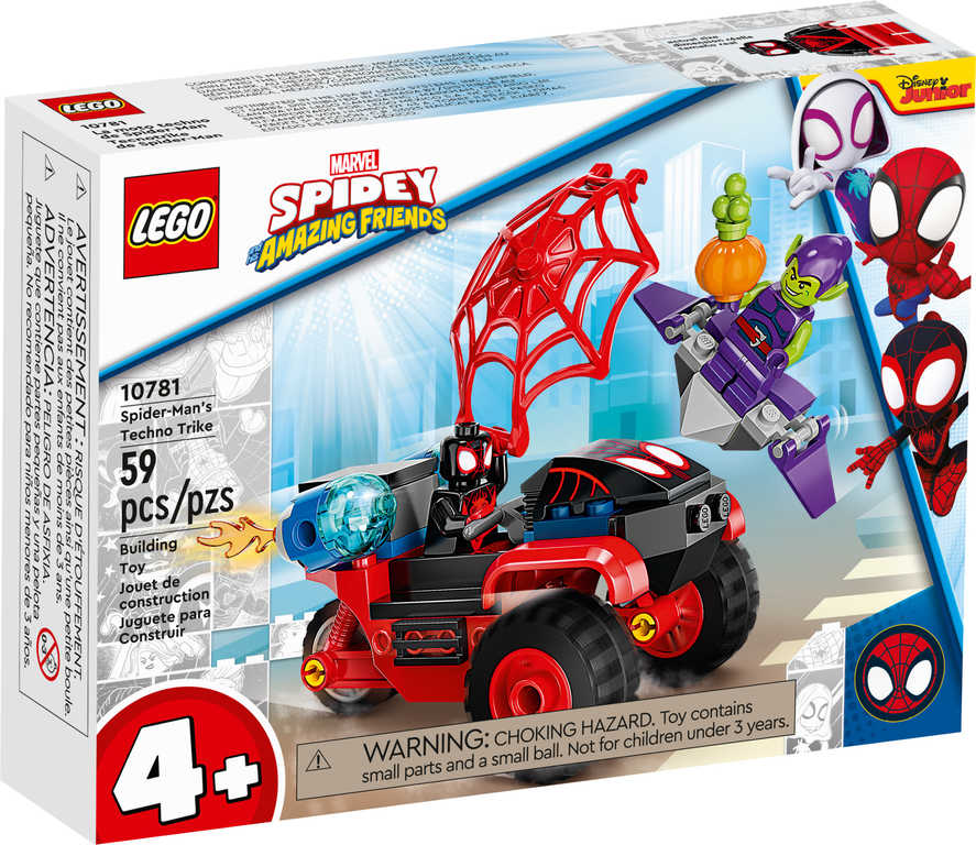 LEGO MARVEL Miles Morales: Spiderman a jeho techno tøíkolka 10781 STAVEBNICE - zvìtšit obrázek