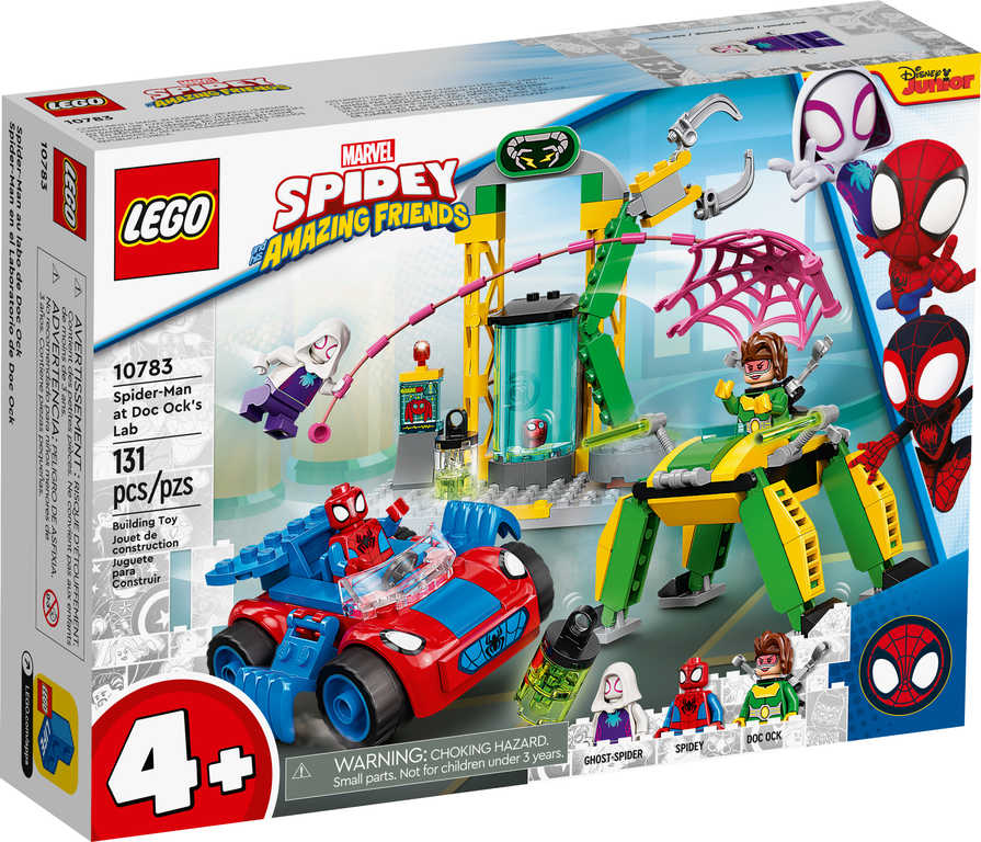 LEGO MARVEL Spiderman v laboratoøi Doc Ocka 10783 STAVEBNICE - zvìtšit obrázek