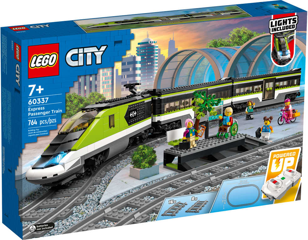 LEGO CITY Expresní vláèek na baterie Svìtlo 60337 STAVEBNICE - zvìtšit obrázek