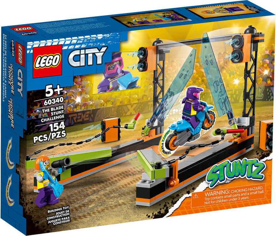 LEGO CITY Kaskadérská výzva s èepelemi 60340 STAVEBNICE - zvìtšit obrázek