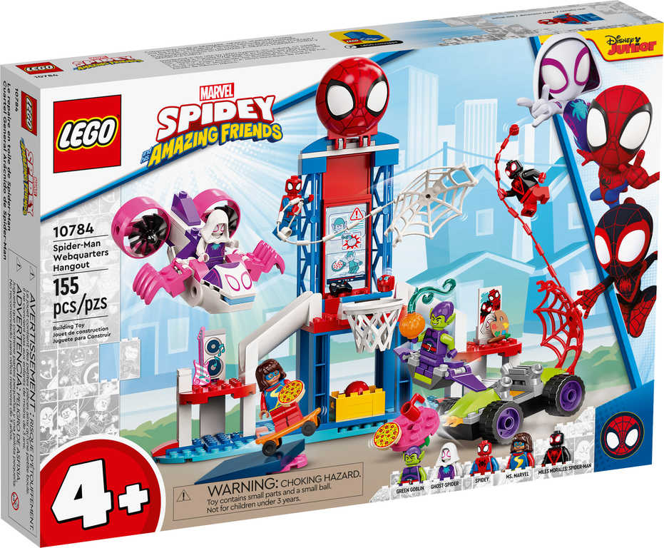 LEGO MARVEL Spiderman a pavouèí základna 10784 STAVEBNICE - zvìtšit obrázek
