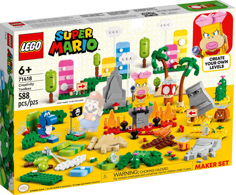 LEGO SUPER MARIO Tvoøivý box – set pro tvùrce 71418 STAVEBNICE - zvìtšit obrázek