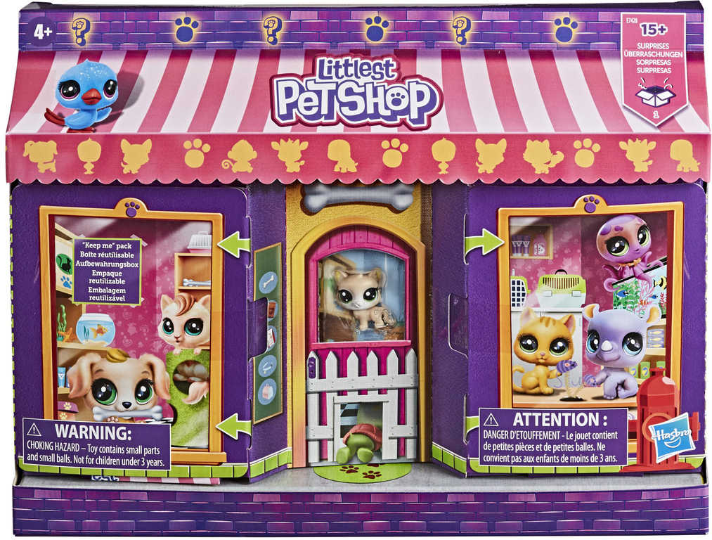 HASBRO LPS Mega set obchod se zvíøátky Littlest Pet Shop s doplòky a nálepkami - zvìtšit obrázek