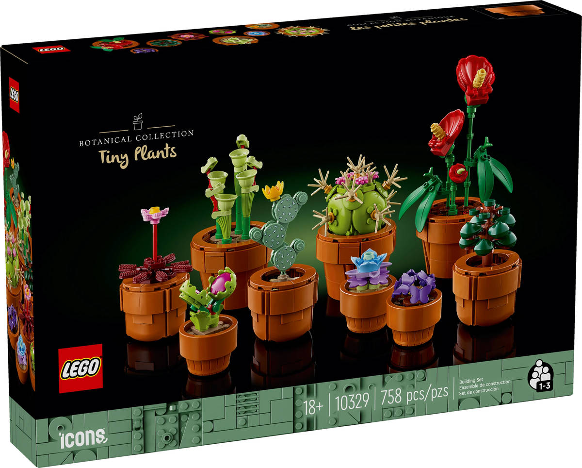 LEGO ICONS Miniaturní rostliny 10329 STAVEBNICE - zvìtšit obrázek