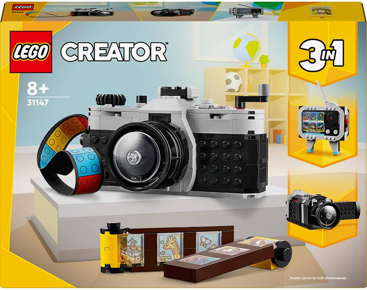 LEGO CREATOR Retro fotoaparát 3v1 31147 STAVEBNICE - zvìtšit obrázek