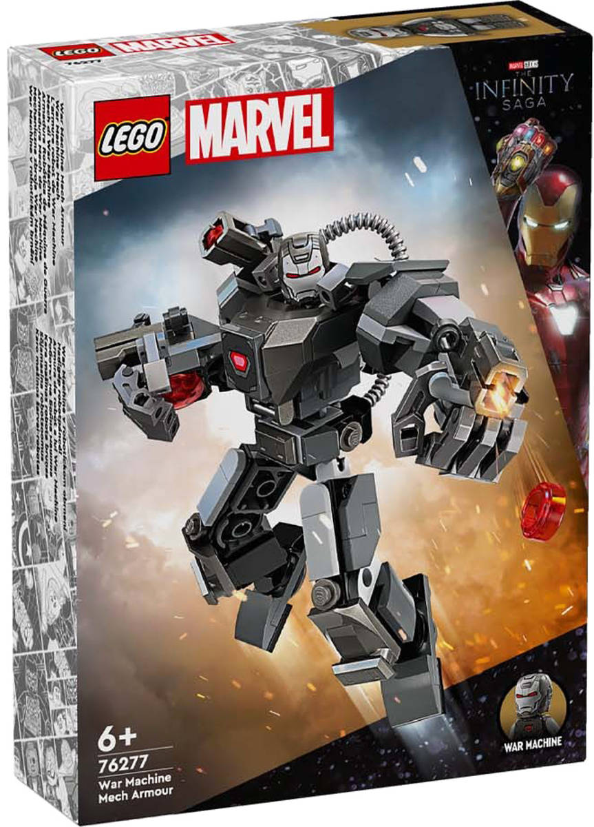 LEGO MARVEL War Machine v robotickém brnìní 76277 STAVEBNICE - zvìtšit obrázek