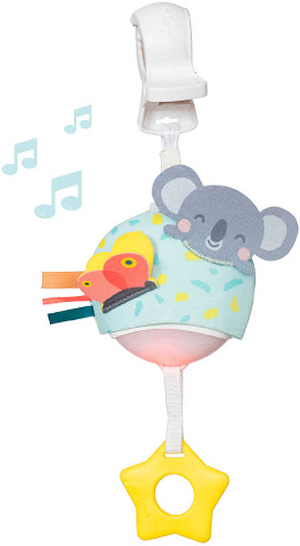 TAF TOYS Baby koala hudební box na baterie Svìtlo Zvuk pro miminko - zvìtšit obrázek