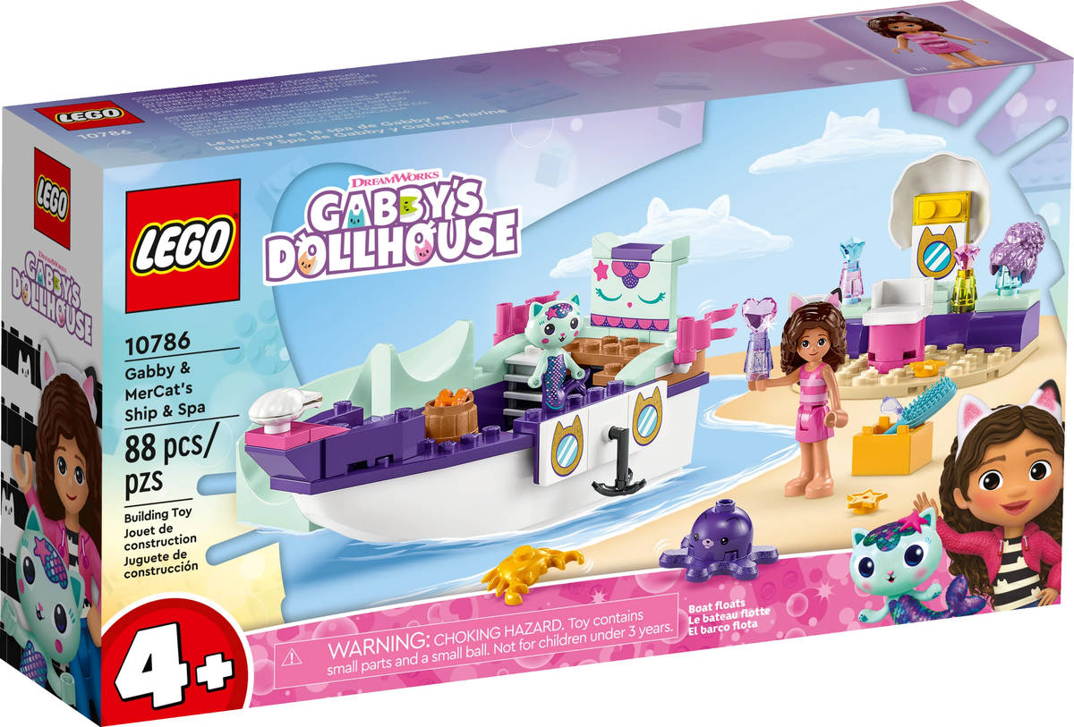 LEGO GABBYS DOLLHOUSE Gábi a Ryboèka na luxusní lodi 10786 STAVEBNICE - zvìtšit obrázek