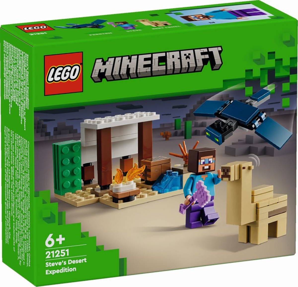 LEGO MINECRAFT Steve a výprava do pouštì 21251 STAVEBNICE - zvìtšit obrázek