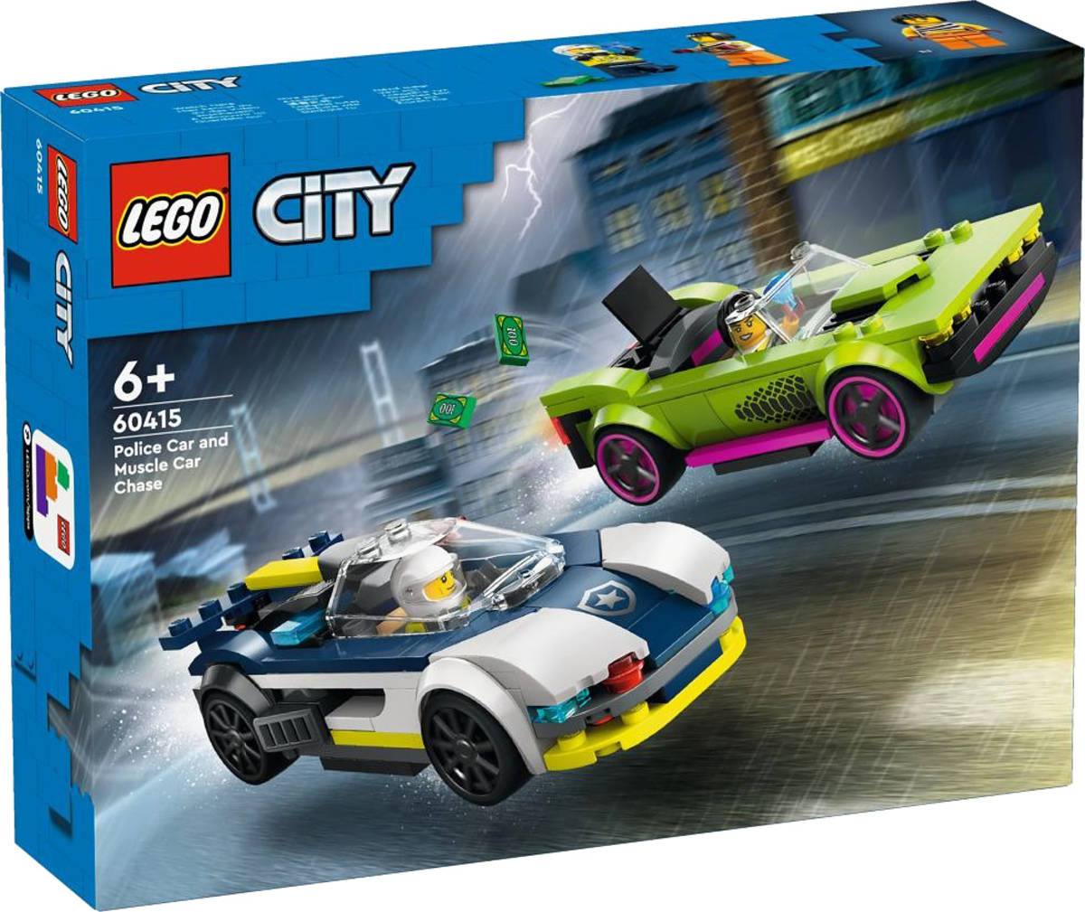LEGO CITY Honi�ka policejn�ho auta a spor��ku 60415 STAVEBNICE - zv�t�it obr�zek