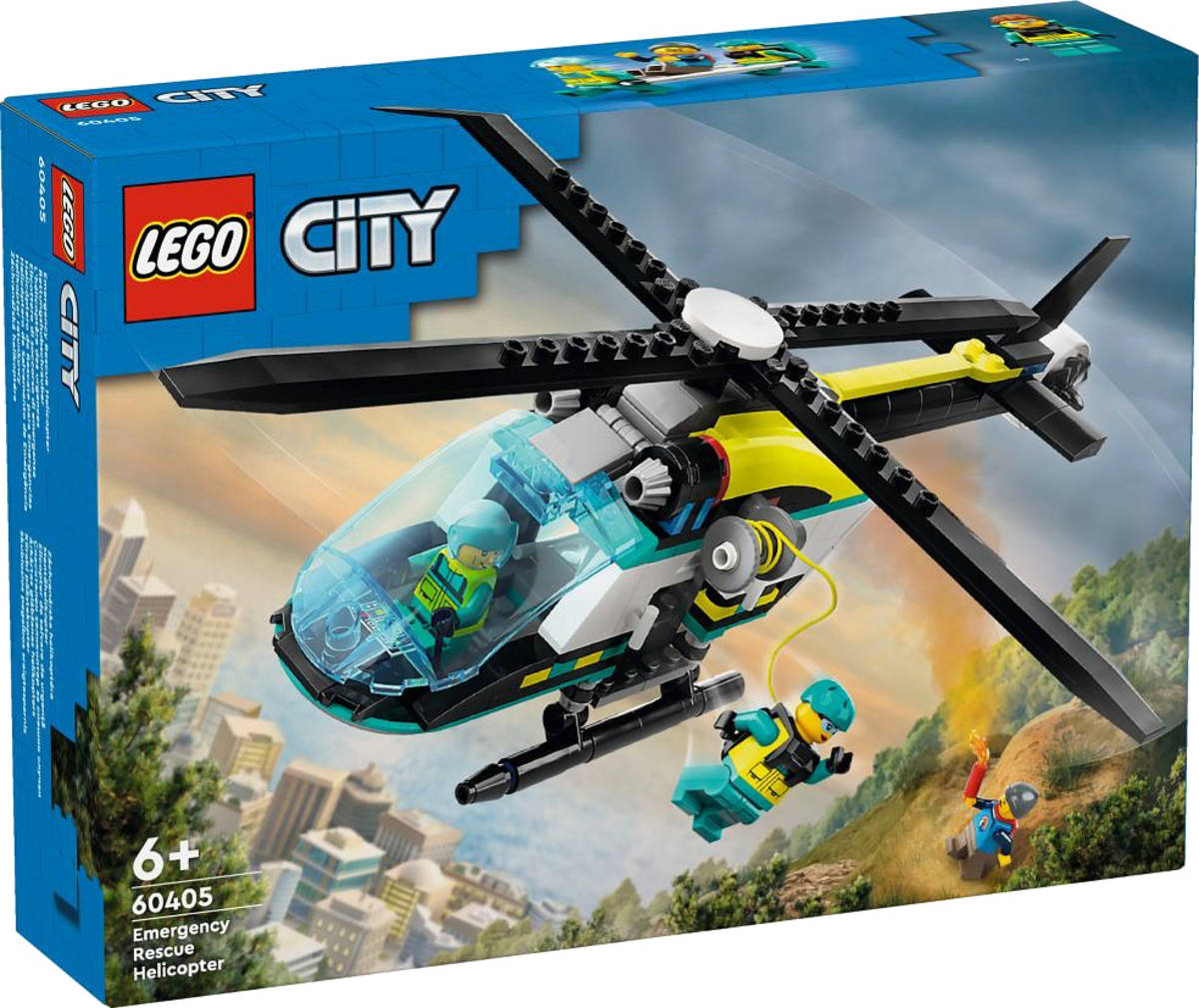 LEGO CITY Záchranáøská helikoptéra 60405 STAVEBNICE - zvìtšit obrázek