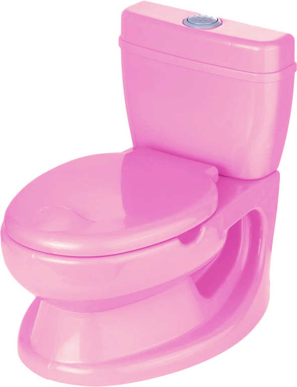 DOLU Toaleta baby WC pro dìti rùžový záchod s noèníkem na baterie Zvuk - zvìtšit obrázek