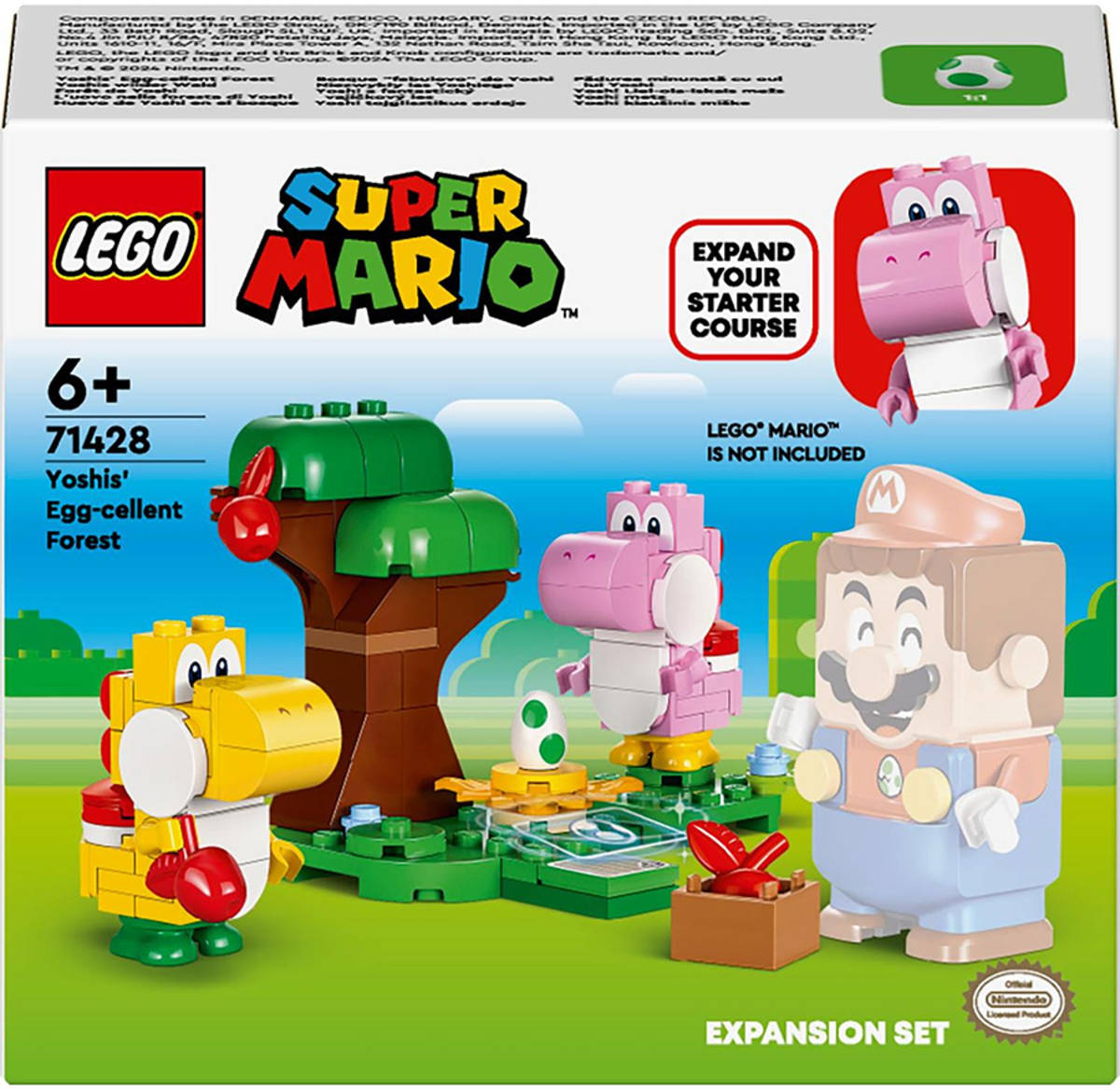 LEGO SUPER MARIO Yoshi a vajíèkový les (rozšíøení) 71428 STAVEBNICE - zvìtšit obrázek