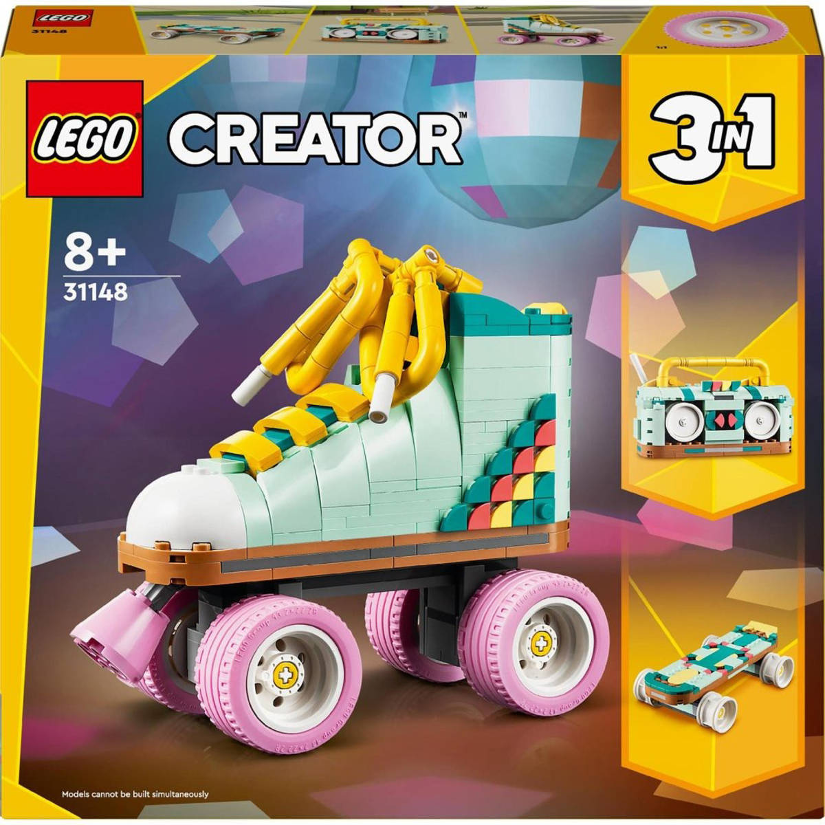 LEGO CREATOR Retro koleèkové brusle 3v1 31148 STAVEBNICE - zvìtšit obrázek
