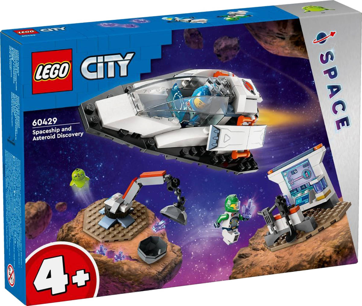 LEGO CITY Vesmírná loï a objev asteroidu 60429 STAVEBNICE - zvìtšit obrázek
