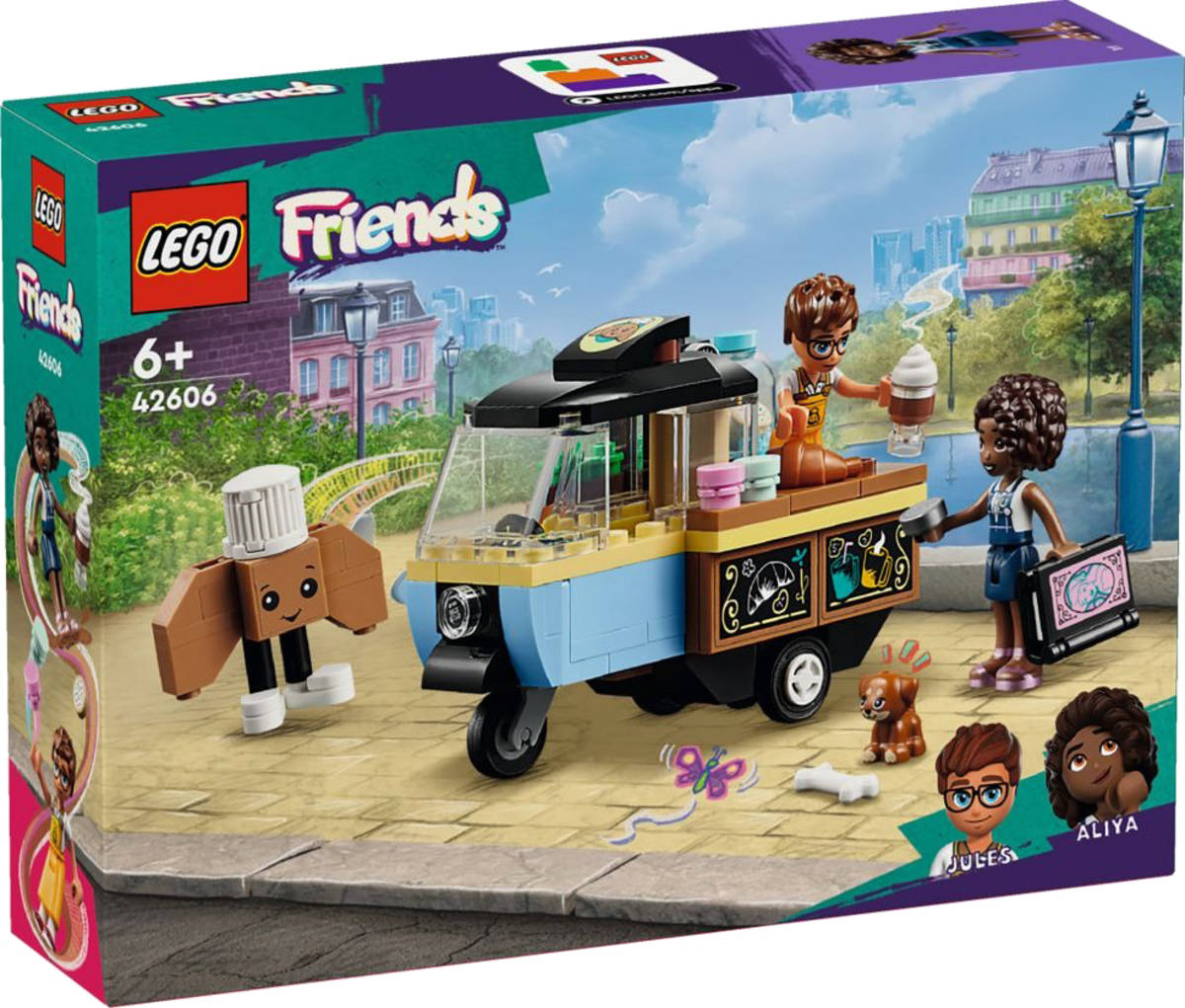 LEGO FRIENDS Pojízdný stánek s peèivem 42606 STAVEBNICE - zvìtšit obrázek