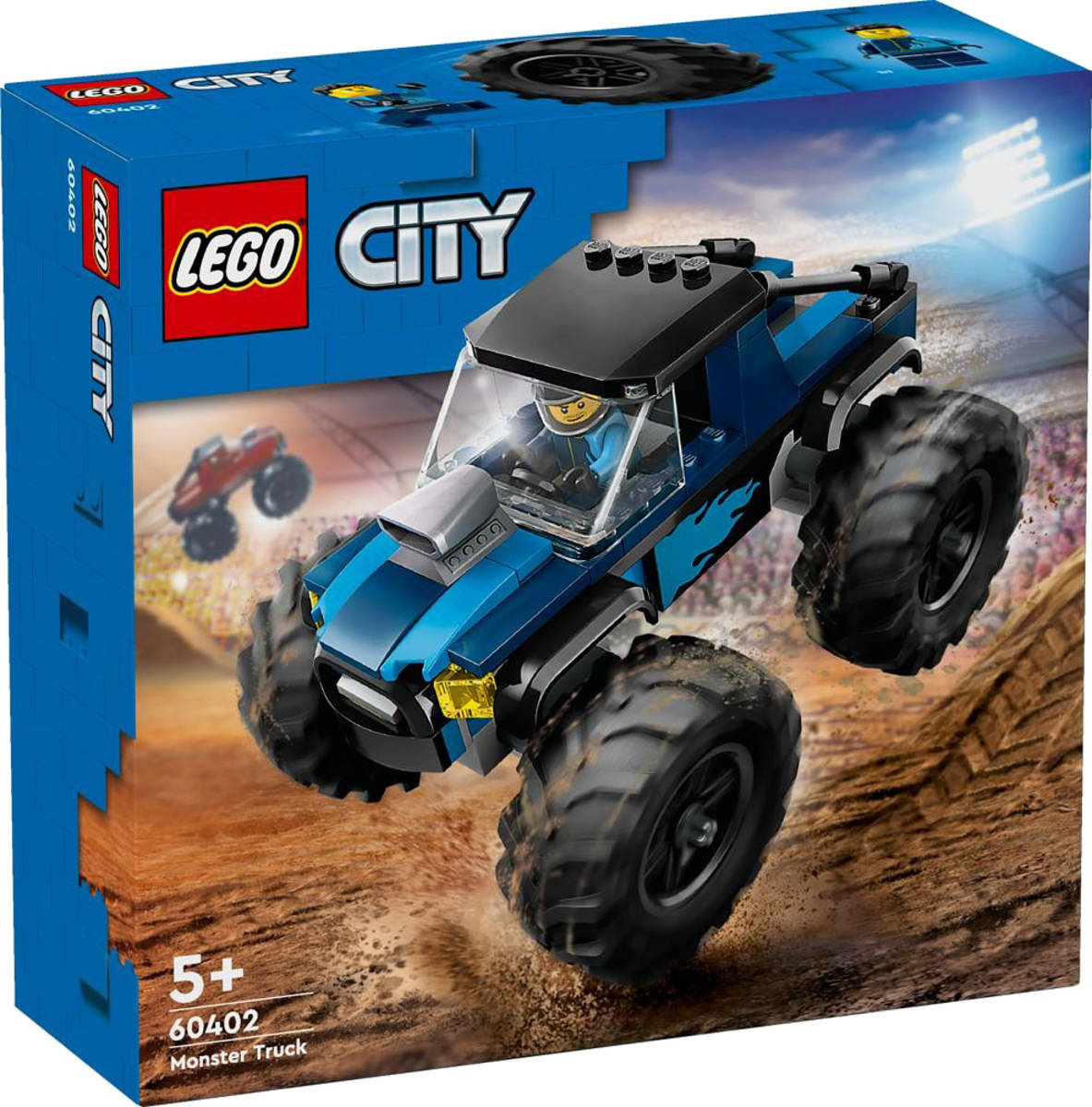 LEGO CITY Auto modrý monster truck 60402 STAVEBNICE - zvìtšit obrázek