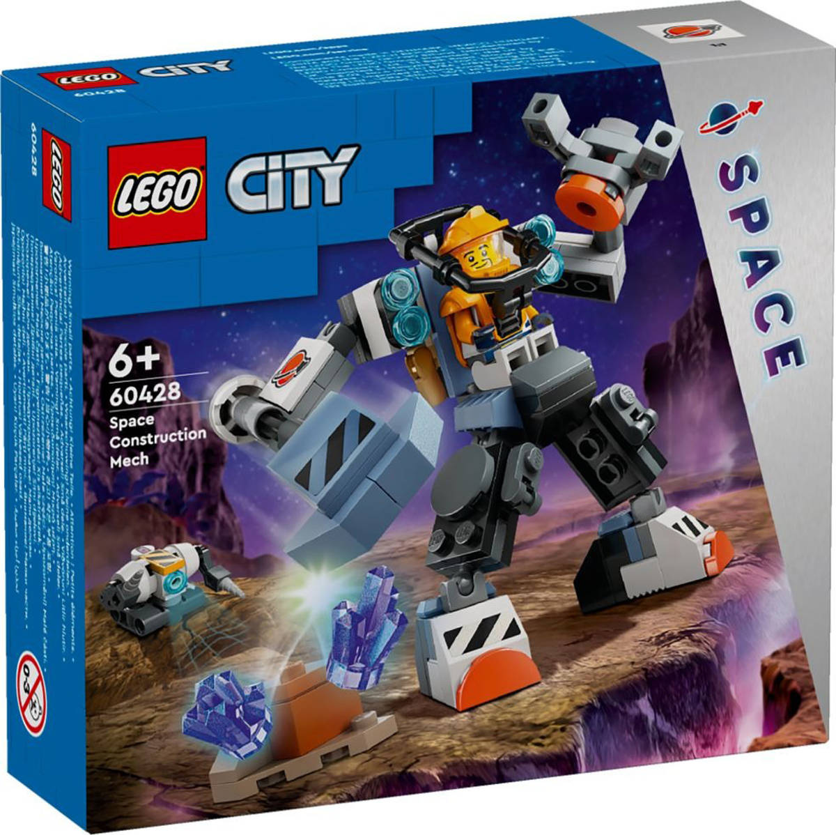 LEGO CITY Vesmírný konstrukèní robot 60428 STAVEBNICE - zvìtšit obrázek
