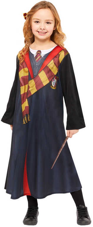KARNEVAL Šaty Hermiona DLX (Harry Potter) vel. S (110-120cm) 4-6 let KOSTÝM - zvìtšit obrázek