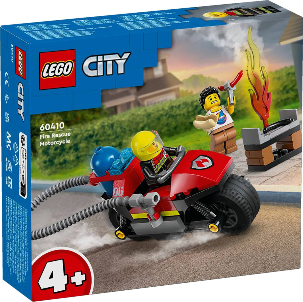 LEGO CITY Hasièská záchranná motorka 60410 STAVEBNICE - zvìtšit obrázek