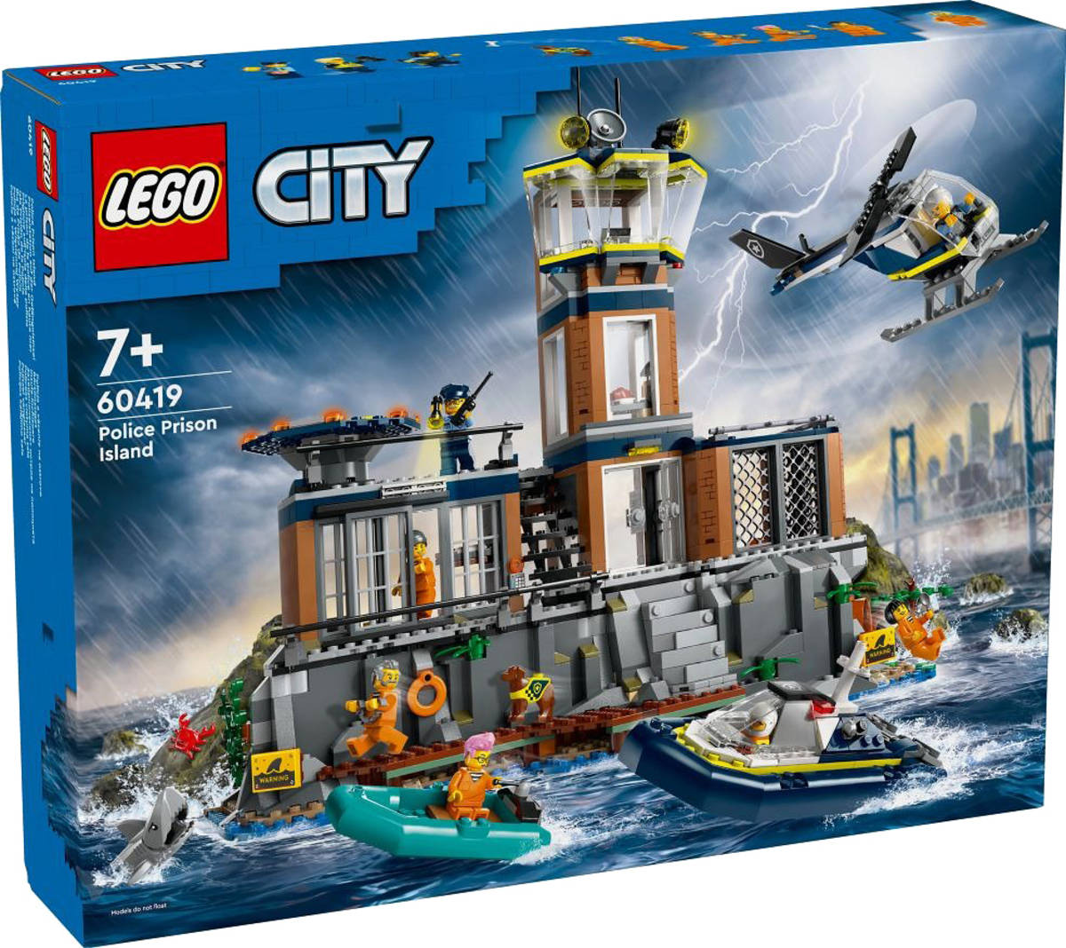 LEGO CITY Policie a vìzení na ostrovì 60419 STAVEBNICE - zvìtšit obrázek