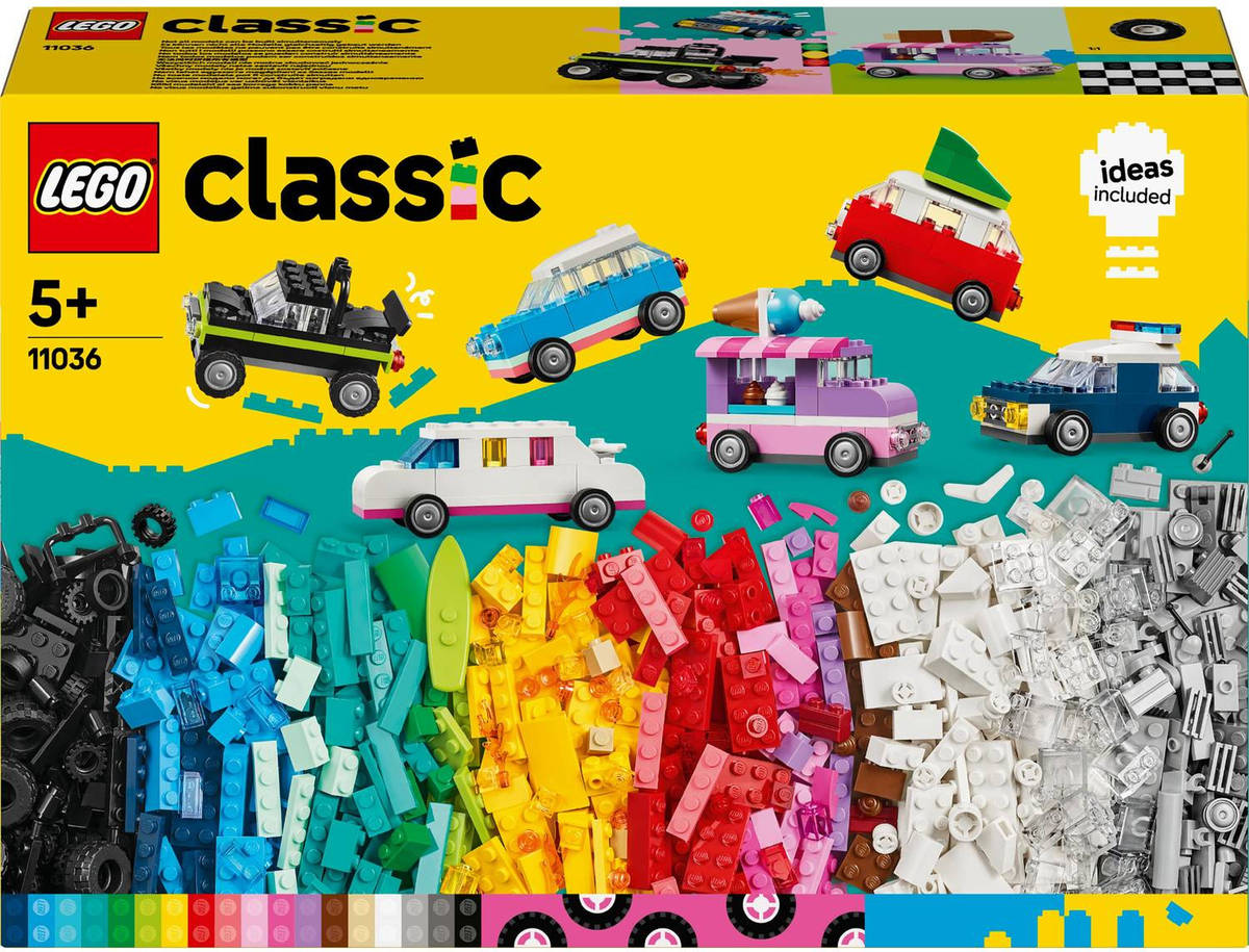 LEGO CLASSIC Tvoøivá vozidla 11036 STAVEBNICE - zvìtšit obrázek