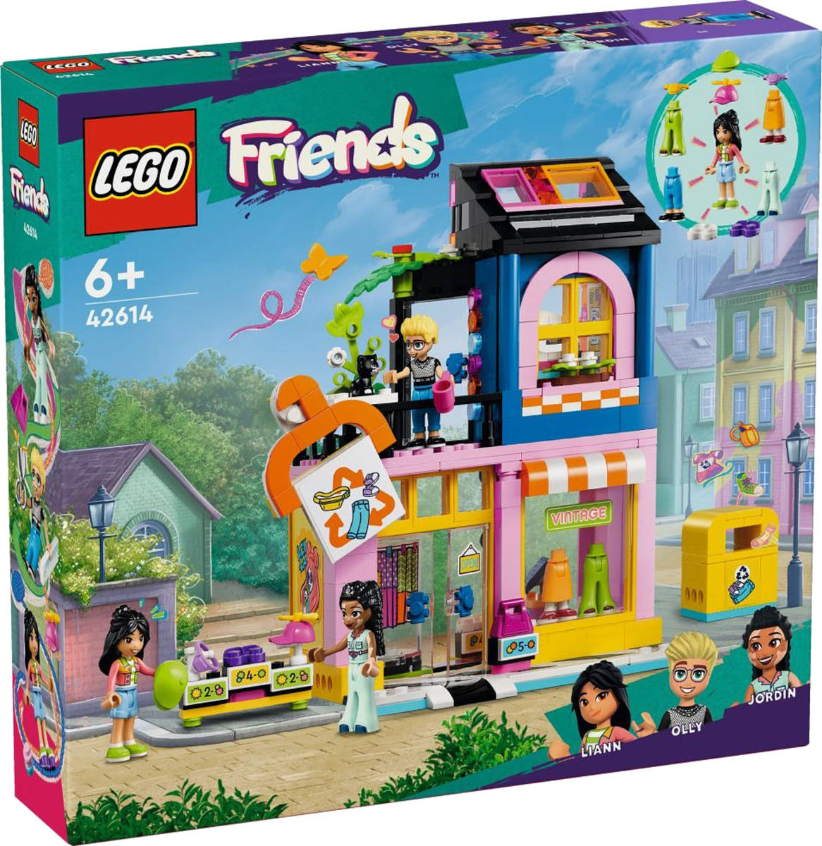 LEGO FRIENDS Obchod s retro obleèením 42614 STAVEBNICE - zvìtšit obrázek