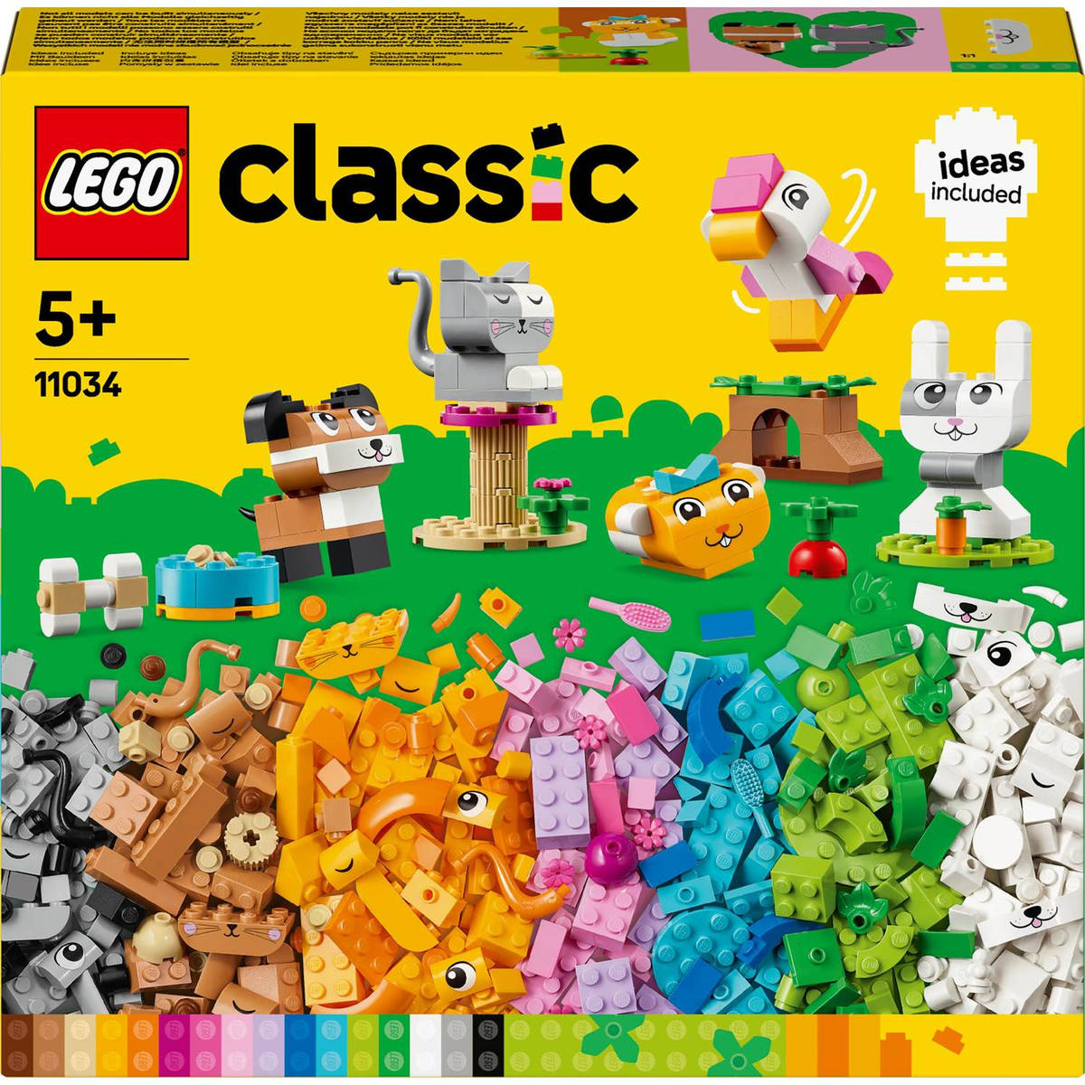 LEGO CLASSIC Tvoøiví mazlíèci 11034 STAVEBNICE - zvìtšit obrázek