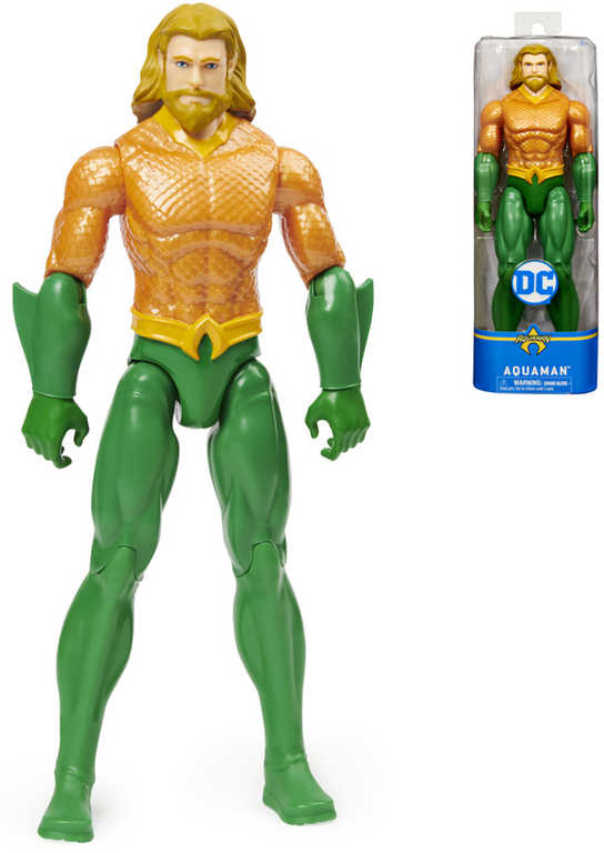 DC Comics figurka Aquaman kloubová 30cm plast v krabici - zvìtšit obrázek